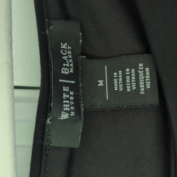 White house black market black top size  medium - Picture 2 of 5